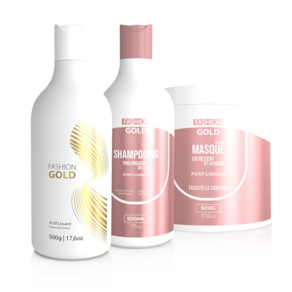 Kit lissage fashion gold ybera